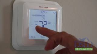 Honeywell® T6™ TStat Manual Control [upl. by Ymrej]