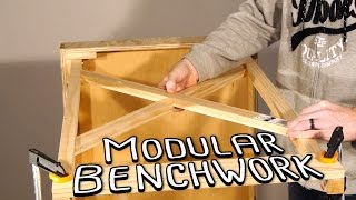 Building a Model Railway  Part 1  Modular Benchwork [upl. by Ayanal]