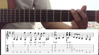 LOVE  Nat King Cole  Fingerstyle With Text and Tab [upl. by Radack]