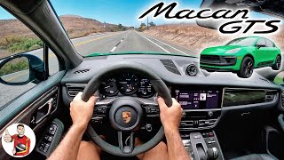 The 2022 Macan GTS is Secretly a Porsche Hot Hatchback POV Drive Review [upl. by Tally]