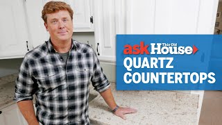 How to Install a Quartz Countertop  Ask This Old House [upl. by Island]