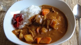 Curry and Rice Recipe  Japanese Cooking 101 [upl. by Adnarim]