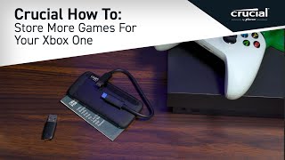 Crucial How To Get more Storage on Xbox One 5 Quick Steps [upl. by Brenda521]