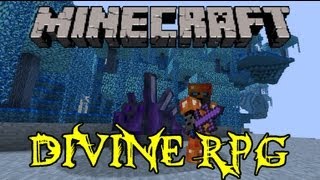 Minecraft Mod Showcase  Divine Rpg Mod  Mod Review [upl. by Rekyr]