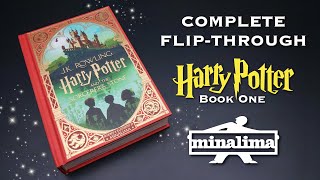 BRAND NEW Harry Potter Edition  Illustrated by MinaLima  FULL FlipThrough and Review [upl. by Hsirahc]