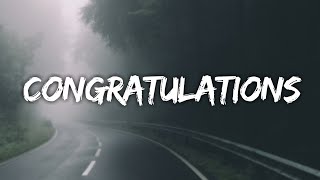 PewDiePie  Congratulations Lyrics [upl. by Aisel850]