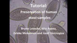 Tutorial Preservation of Human Stool Samples [upl. by Bergerac]