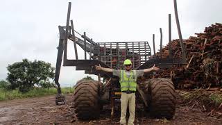 New TimberPro harvester amp forwarder in SA [upl. by Crystal]