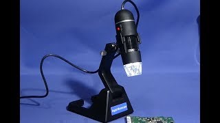 S06 25X600X Digital USB Microscope amp Software Program [upl. by Serafina]