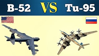 Americas B52 VS Russias Tu95 Bomber  Which Would Win [upl. by Ezar289]