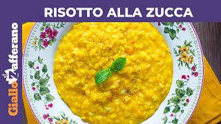 RISOTTO CON ZUCCA Facile e cremoso [upl. by Larissa]