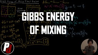 Gibbs Energy of Mixing  Physical Chemistry I  062 [upl. by Terrab34]