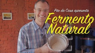 Como fazer Fermento Natural [upl. by Rania163]