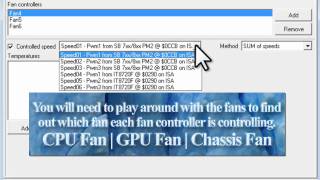 Control Fan Speeds With SpeedFan Tutorial [upl. by Sibylla904]