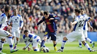 Skill dewa Lionel Messi  Dribble Bola Terbaik Tingkat Dewa Skill Sepak Bola Bikin Malu Lawan [upl. by Gruchot899]