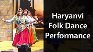 Haryanvi Folk Dance Performance at 33rd Surajkund International Crafts Mela  2019 [upl. by Pritchett]