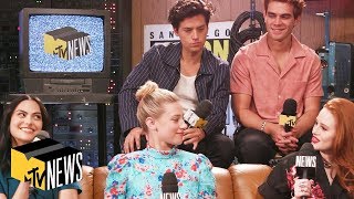 Kiss Scene — Betty and Jughead HD Riverdale season 5 [upl. by Eyar]