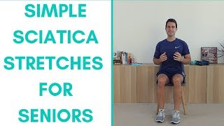 Effective Stretches for Seniors to Relieve Sciatic Pain [upl. by Rehctelf635]