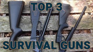 The top three survival guns for your bugout bag [upl. by Weylin]