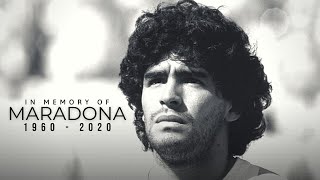 Tribute to DIEGO MARADONA  Legendary Highlight Moments [upl. by Torin]