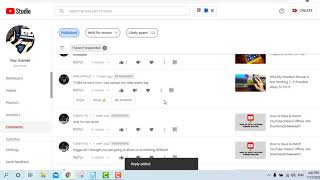 How to Find YouTube Comments [upl. by Ateekal474]