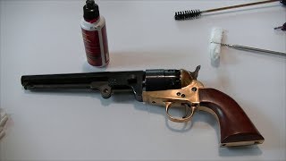 1851 Colt NAVY revolver 44 caliber Disassembly [upl. by Turrell]