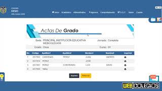 ACTAS DE GRADO Perfil Administrativo [upl. by Adlesirhc]