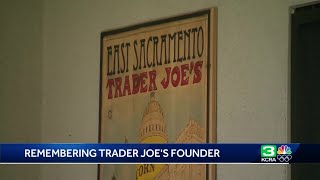 Sacramento shoppers mourn death of Trader Joe’s founder [upl. by Eimmit]