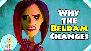 Why the Other Mother Changes Shape  Beldam Coraline Theory  The Fangirl [upl. by Aikal]