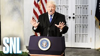 Trump Press Conference Cold Open  SNL [upl. by Oihsoy]