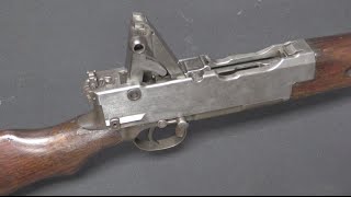 Japanese Trials GasOperated Pedersen Rifle [upl. by Thane]