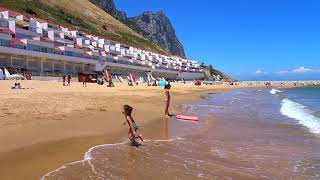 GIBRALTAR SANDY BAY BEACH 2020 [upl. by Jennings960]