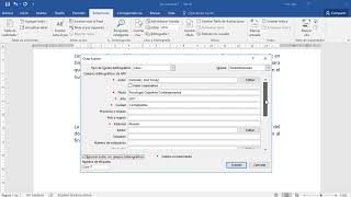 Cómo poner Citas Bibliográficas y Bibliografía en Word [upl. by Eenram]