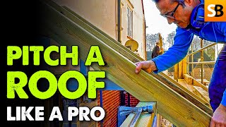 How to Build a Pitched Roof  Carpentry Training [upl. by Ari]