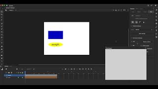 Adobe Animate tutorial beginning interactivity with buttons [upl. by Nesila]