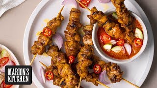 Traditional Thai Chicken Satay  Marions Kitchen [upl. by Odetta]