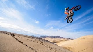 A Freeride Motocross Paradise in the Dunes of the Mojave [upl. by Llehcor]