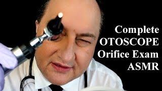 Complete Otoscope Orifice Exam ASMR [upl. by Etnovad18]