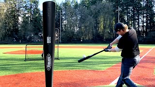 HITTING WITH THE BAUM BAT  BBCOR Baseball Bat Reviews [upl. by Lucky]