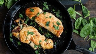 Stuffed Chicken Breasts Recipe [upl. by Elyak]