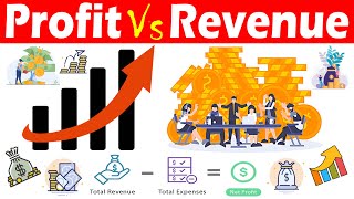 Differences between Revenue and Profit [upl. by Ellasal]