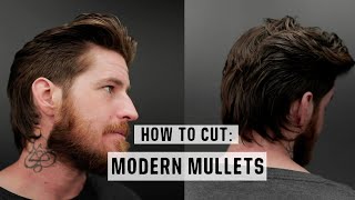 How to cut a Mullet  Mullet Haircut Tutorial [upl. by Romo]