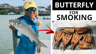 How To Fillet and Butterfly Mullet Easy [upl. by Ynner]