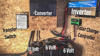 Electrical System  Enclosed Trailer Conversion  Everything from Amazon [upl. by Yrelle]