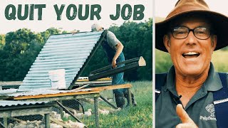 How to quit your job and start farming Feat Joel Salatin Paul Grieve and David’s pasture [upl. by Saree]