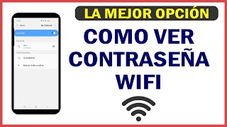 Como Ver Contraseña WiFi  Sin App  2024  FUNCIONA  NUEVO METODO  MUY FACIL [upl. by Aniakudo855]