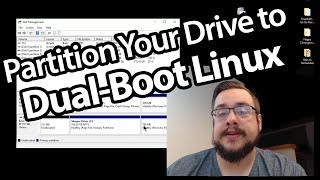 How to PartitionPrepare your Hard Drive to DualBoot Linux [upl. by Dorella]