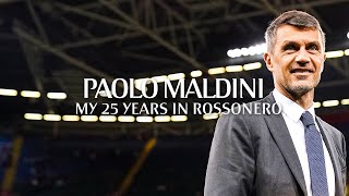 UEFA Special  Paolo Maldini My 25 years in Rossonero [upl. by Haila762]