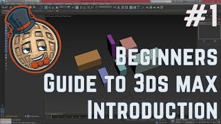 3dsmax Tutorial  Beginners Guide 1  Introduction to max [upl. by Neirod]