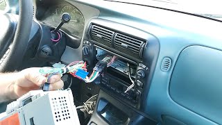 Ford Explorer Radio Install [upl. by Yauqaj]